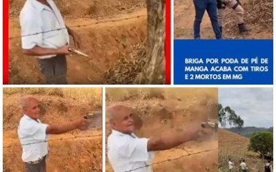 Briga por poda de árvore termina em tragédia com duas mortes no Córrego do Belém
