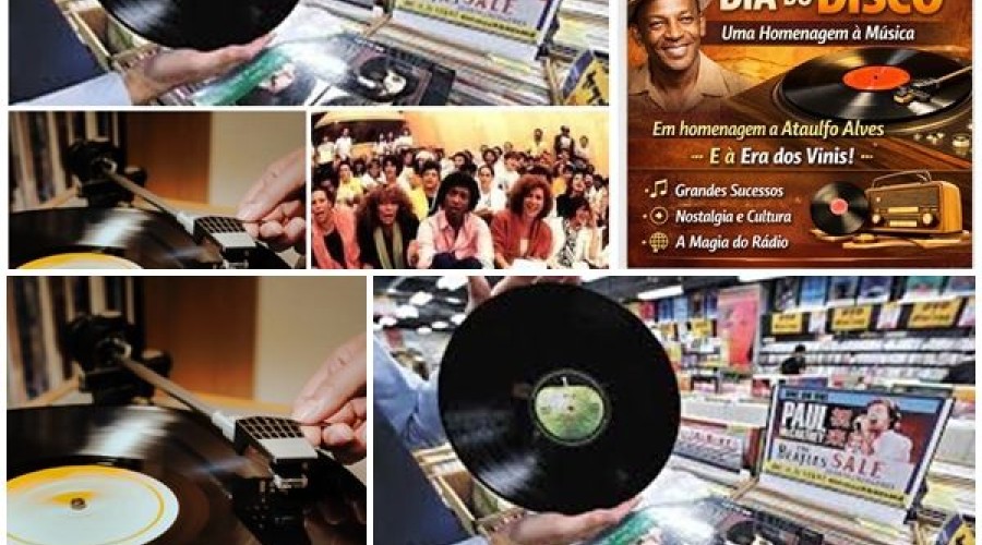 HOJE: 20 DE ABRIL: DIA DO DISCO - UMA HOMENAGEM  ATAULFO ALVES   E À MÚSICA QUE MARCOU GERAÇÕES