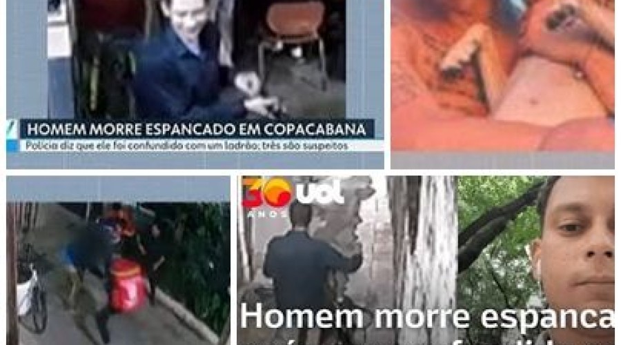 'Não teve nenhum motivo', lamenta irmã sobre homem espancado até morrer após ser confundido com ladrão em Copacabana