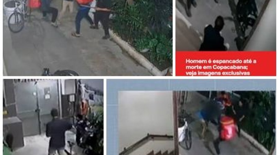 Novas imagens mostram espancamento em Copacabana, no Rio