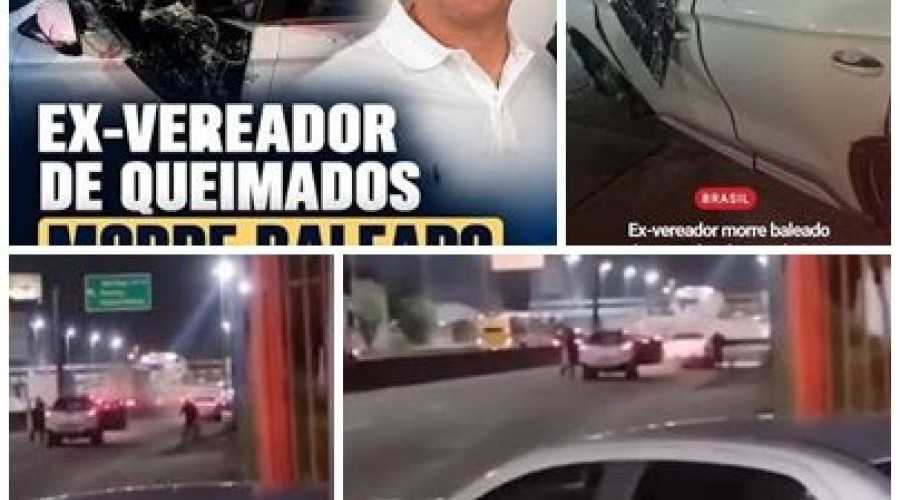Vídeo: Secretário de Queimados morre em abordagem policial na Avenida Brasil