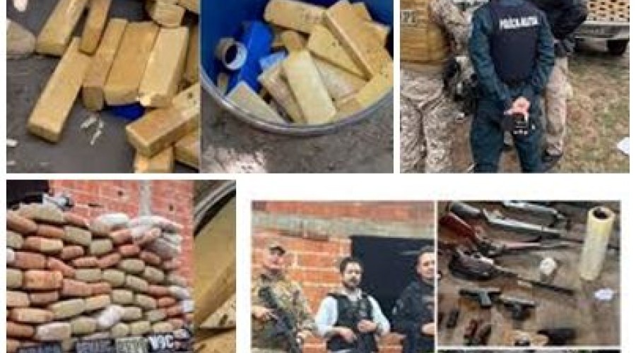 Polícia finaliza operação em sítio em Caxias que tinha mais de 1 tonelada de drogas
