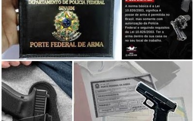 Mais uma profissão pode ter o porte de arma liberado no Brasil