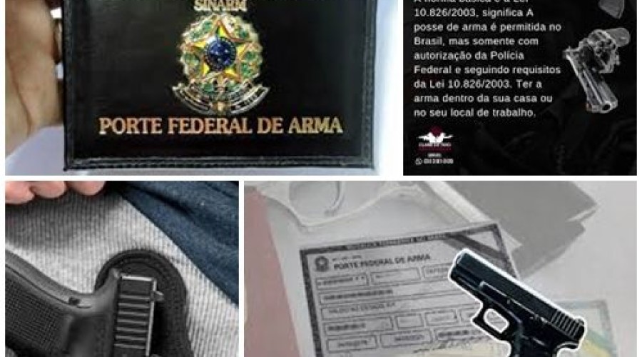 Mais uma profissão pode ter o porte de arma liberado no Brasil