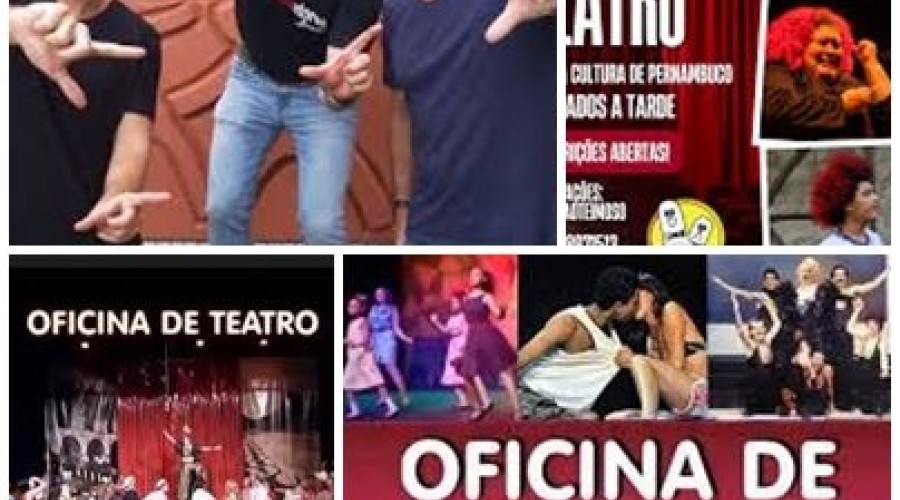 Inscrições (no número (98) 9 8345-5566) para Oficina de Atores são iniciadas em São Luís