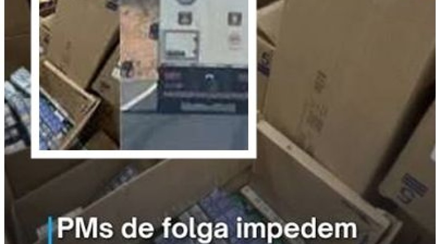 Timon: Policiais militares de folga impedem roubo de carga de cigarros e resgatam reféns