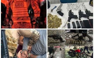 Operações: Boa Vista do Gurupi, Bacuri. Rosário, Bacabeira - Maranhão resultam em prisões, apreensão de armas e drogas