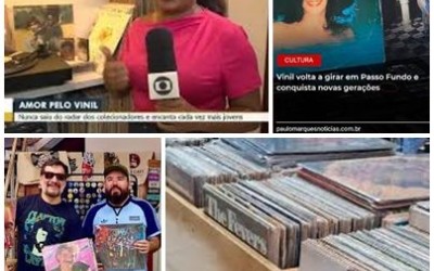 Vinil volta a conquistar espaço entre apaixonados por música