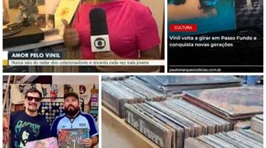 Vinil volta a conquistar espaço entre apaixonados por música