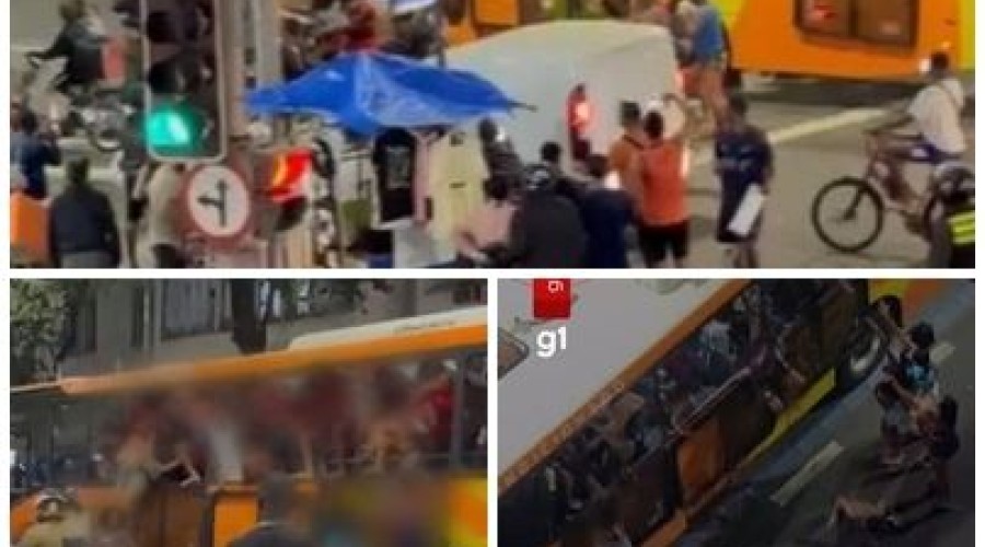 Vídeo: Copacabana tem tumulto na saída da praia pelo segundo dia seguido; policiais usam spray de pimenta em ônibus