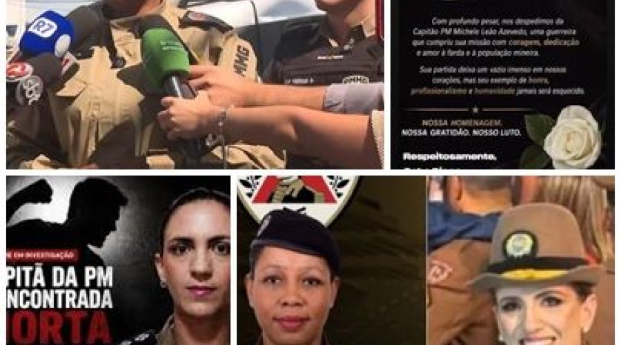 Comandante da PM de MG trata morte da capitã Michele como 'violência doméstica e familiar' e defende polícia: 'Não vamos recuar