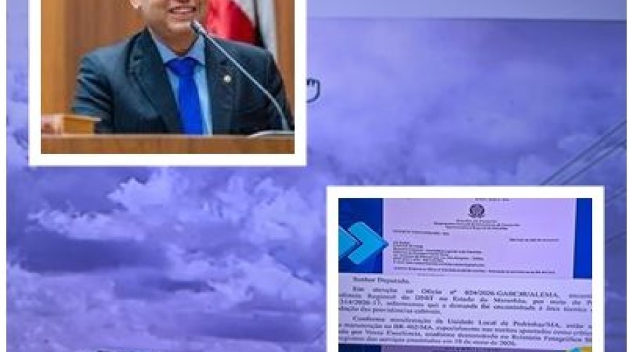 DNIT confirma serviços na BR-402 após cobrança sobre trecho entre São Luís e Barreirinhas