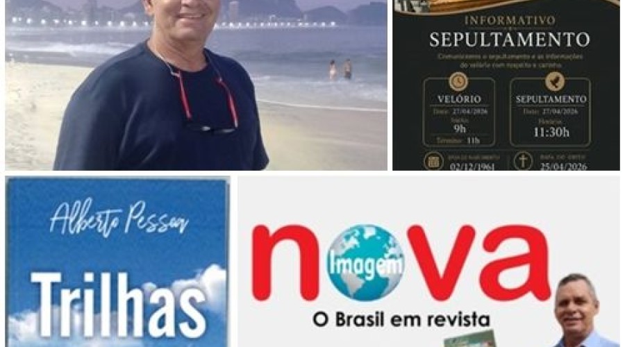 Deixa um legado de obras e amigos: ALBERTO JURACY PESSOA SOBRINHO (Caxias - MA, 02/12/1961 – Brasília – DF, 25/04/2026)