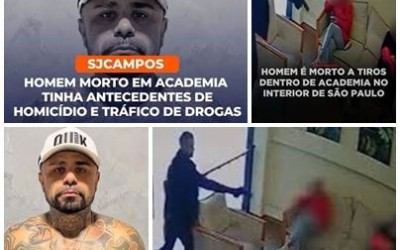 Homem morto a tiros em academia era suspeito de agiotagem e tinha antecedentes por homicídio e tráfico