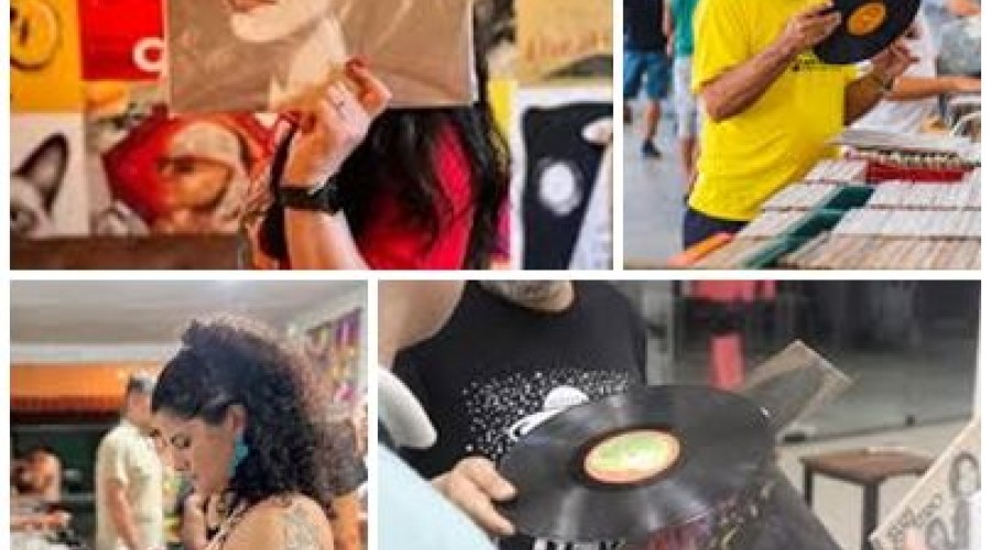 Feira de Vinil movimenta São Luís com mais de 3 mil discos neste domingo (29)