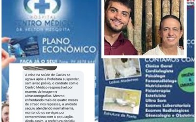 Corte repentino de exames CENTRO MÉDICO, levanta dúvidas sobre quem está por trás das decisões na saúde do município