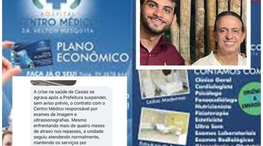 Corte repentino de exames CENTRO MÉDICO, levanta dúvidas sobre quem está por trás das decisões na saúde do município