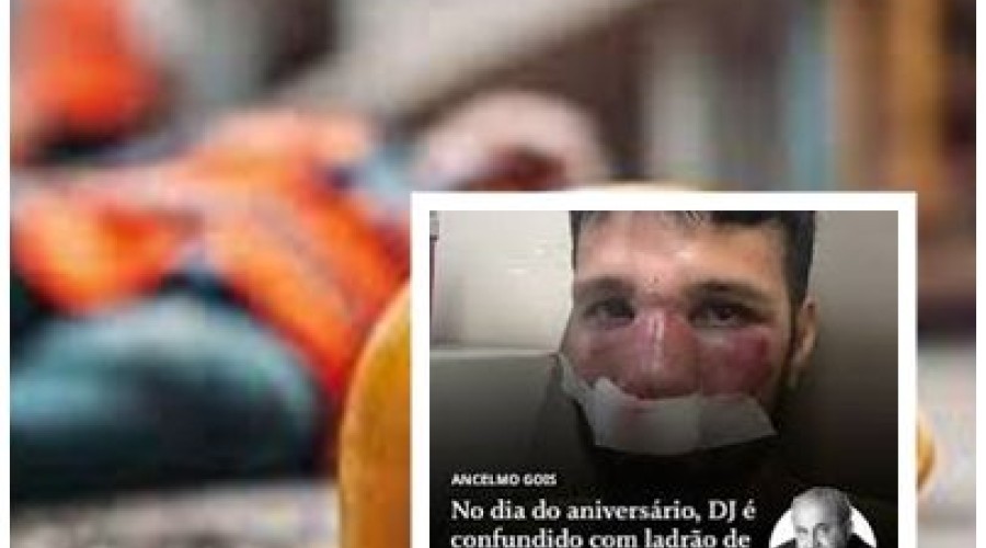 DJ é agredido após ser confundido com ladrão no dia do aniversário