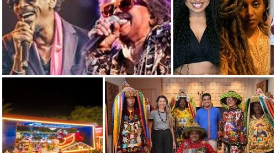 Festa da Música no Maranhão reúne Seu Jorge, Sandra Sá e homenagem aos mestres do sotaque Costa de Mão