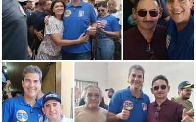 BRAIDE É EFUSIVAMENTE APLAUDIDO PELO POVO DE PARNARAMA