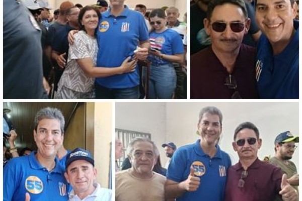 BRAIDE É EFUSIVAMENTE APLAUDIDO PELO POVO DE PARNARAMA