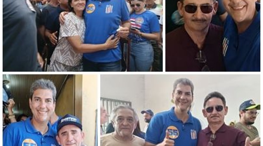 BRAIDE É EFUSIVAMENTE APLAUDIDO PELO POVO DE PARNARAMA