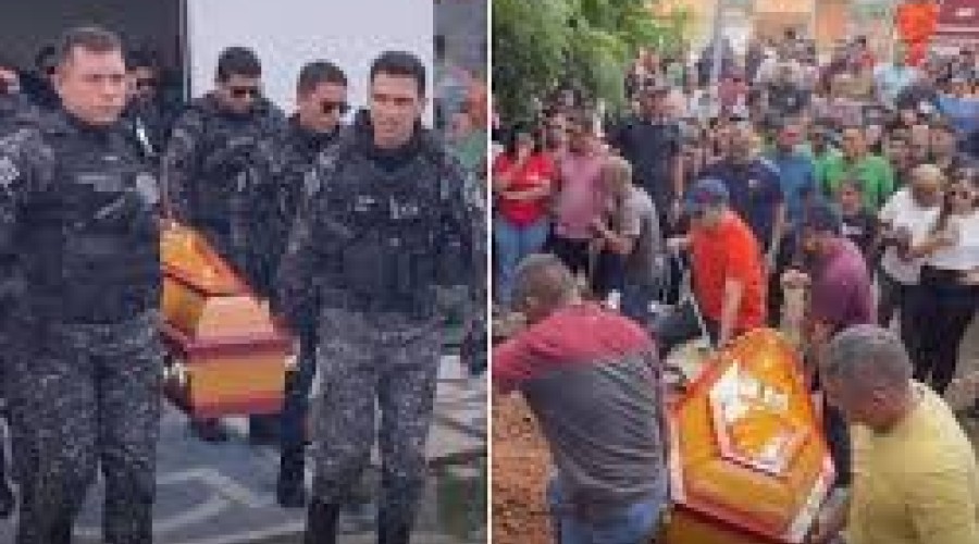 Policial militar morto por prefeito em vaquejada no MA é sepultado sob forte comoção