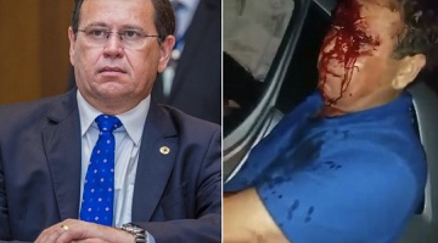Muito emocionante: Vídeo mostra o momento em que o deputado Stênio Rezende pede ajuda para retirar sua esposa das ferragens