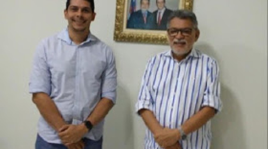 Presidente Catulé recepciona vice-prefeito Paulinho na Câmara Municipal