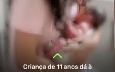 Criança de 11 anos dá à luz sozinha em banheiro; polícia apura estupro