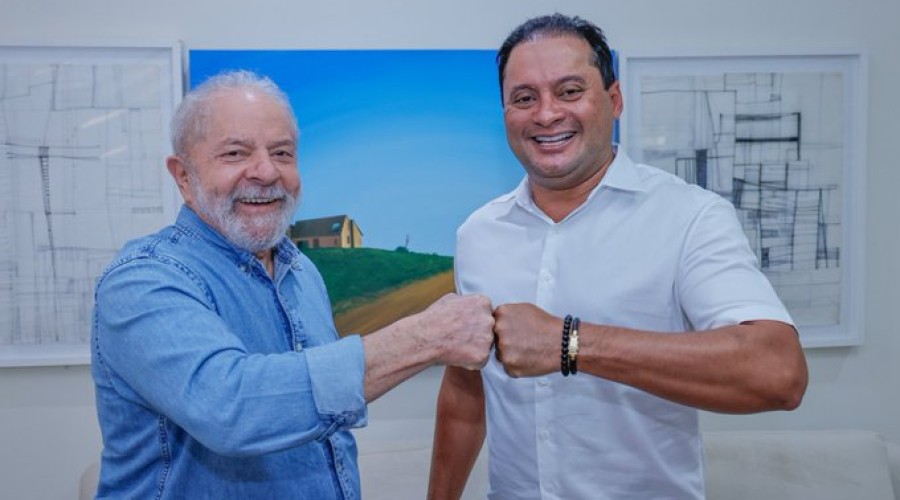 Weverton se reúne com Lula: “conversando sobre os rumos do Brasil e do Maranhão”