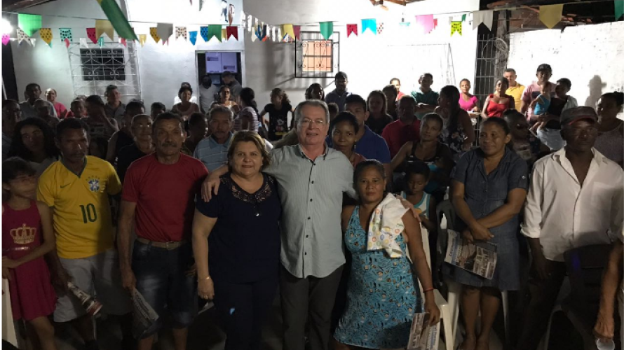 Em Aldeias Altas, deputado Levi Pontes ouve demandas do povo