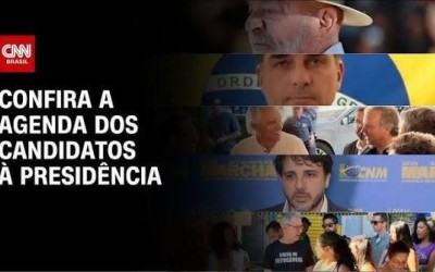 Eleições 2026: confira a agenda dos candidatos à presidência