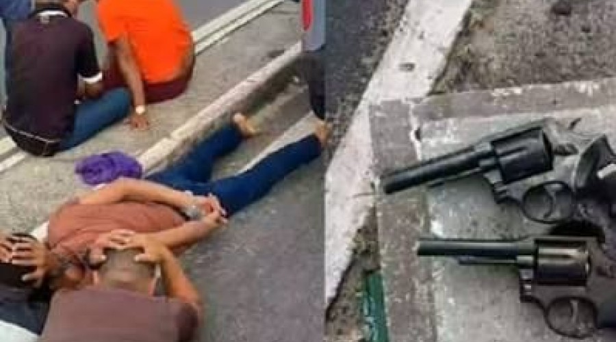 Cinco suspeitos de assalto no Turu e roubo de arma de vigilante são presos no Angelim