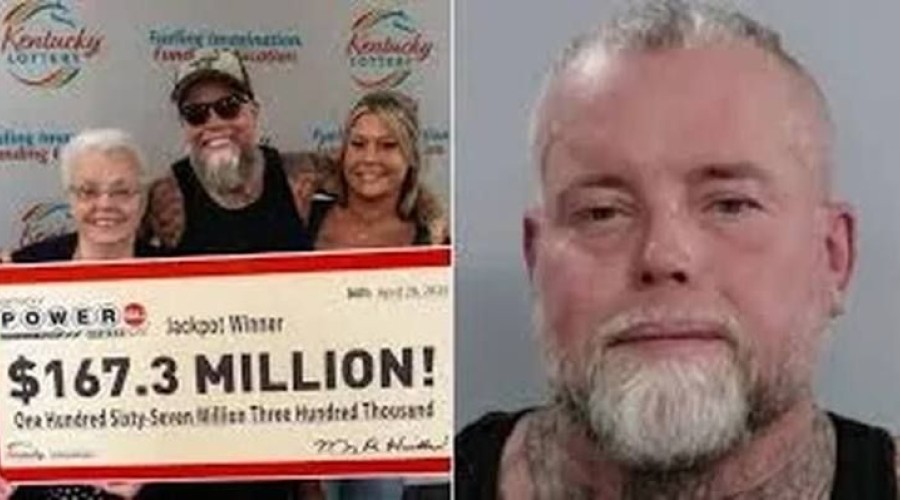 Milionário que ganhou R$ 855 milhões na loteria é preso pela 5ª vez; Veja o motivo