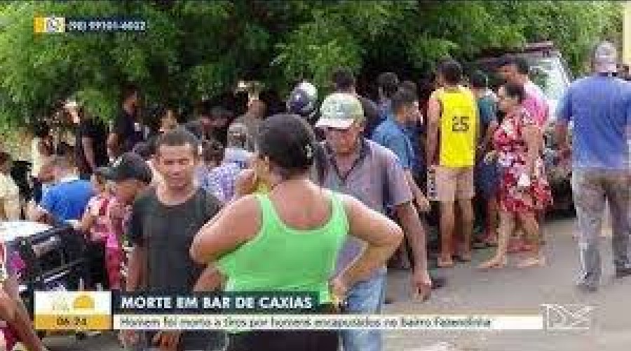 Caxias: Homem é assassinado a tiros por dupla encapuzada dentro de bar no Maranhão