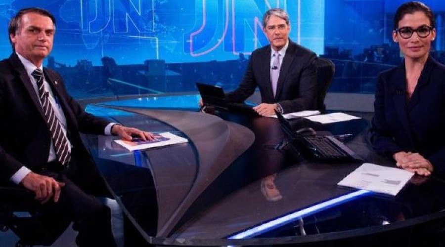 Bolsonaro pede a Globo para ser entrevistado ao vivo, mas não será