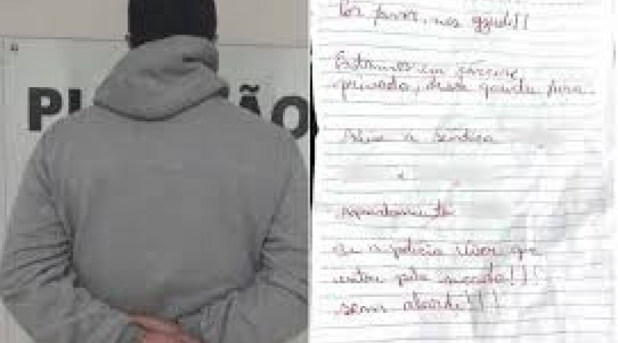 Mãe e filha mantidas em cárcere jogaram bilhetes com pedido de socorro