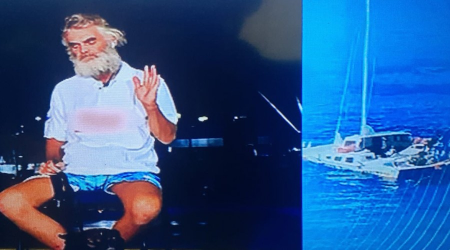 VÍDEO: Homem e cachorra sobrevivem dois meses à deriva no Oceano Pacífico