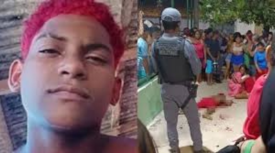 VÍDEO: Adolescente é morto a tiros e mãe se desespera ao ver corpo do filho