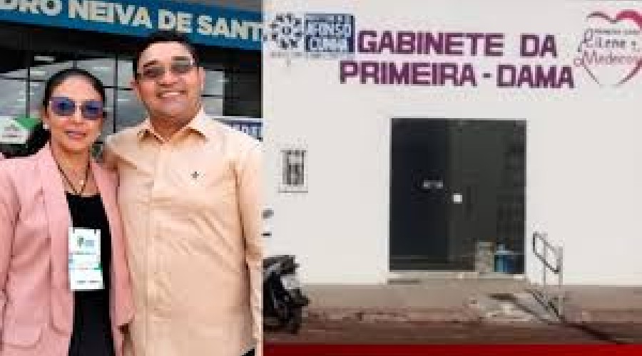 Prefeito de Afonso Cunha transforma prefeitura em negócio de família e cria “Gabinete da Primeira-Dama” com verba própria