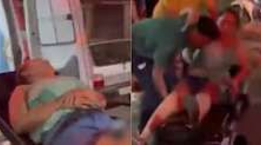 Vídeo: Casal é alvo de tiros após carro derrubar motocicleta em Olho d’Água das Cunhãs
