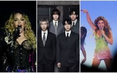 Copa do Mundo 2026 terá show de intervalo com Madonna, Shakira e BTS