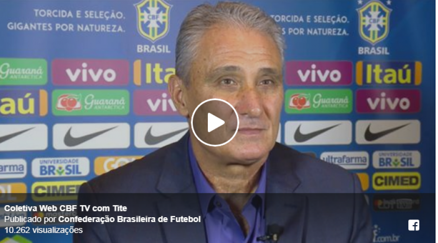 Com novidades, Tite divulga última convocação antes da lista para Copa