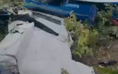 Carutapera/ MA:  Avião cai com quatro pessoas a bordo