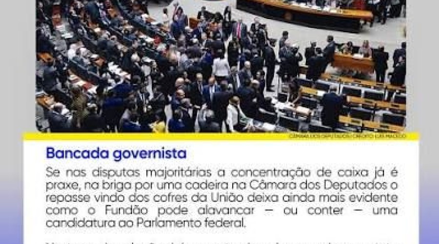 Candidatos a federal e estadual do MA concentram R$ 20,6 milhões dos fundos públicos