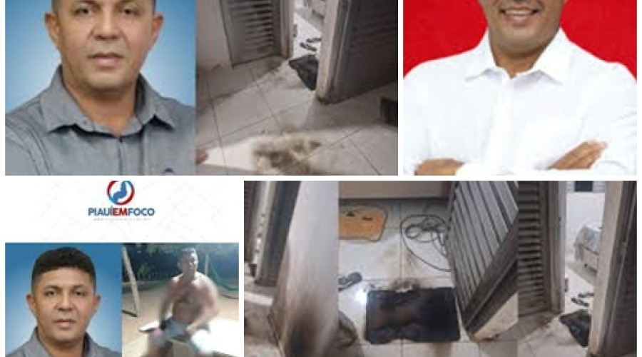 Vereador de Coivaras sofre queimaduras após mulher atear fogo nele; ela fugiu