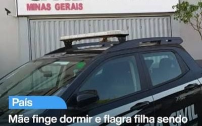 Mãe finge dormir e flagra filha sendo estuprada pelo padrasto em MG