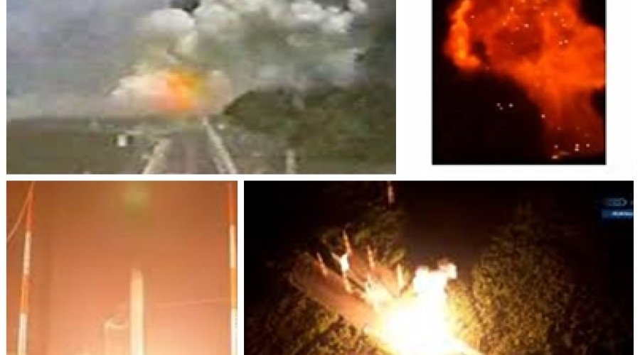 Veja o momento em que foguete explode após lançamento em Alcântara