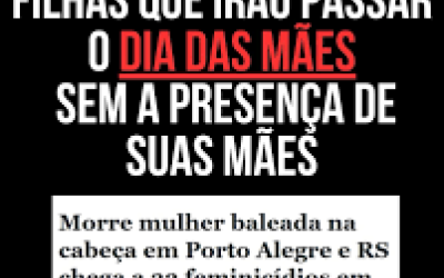 Mãe de 22 anos é vítima de feminicídio após ser baleada no rosto na véspera do Dia das Mães
